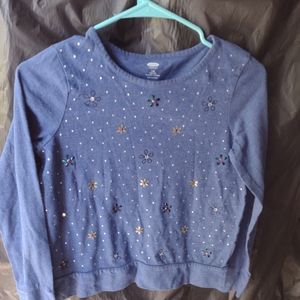 Old Navy studied flower shirt size 10-12